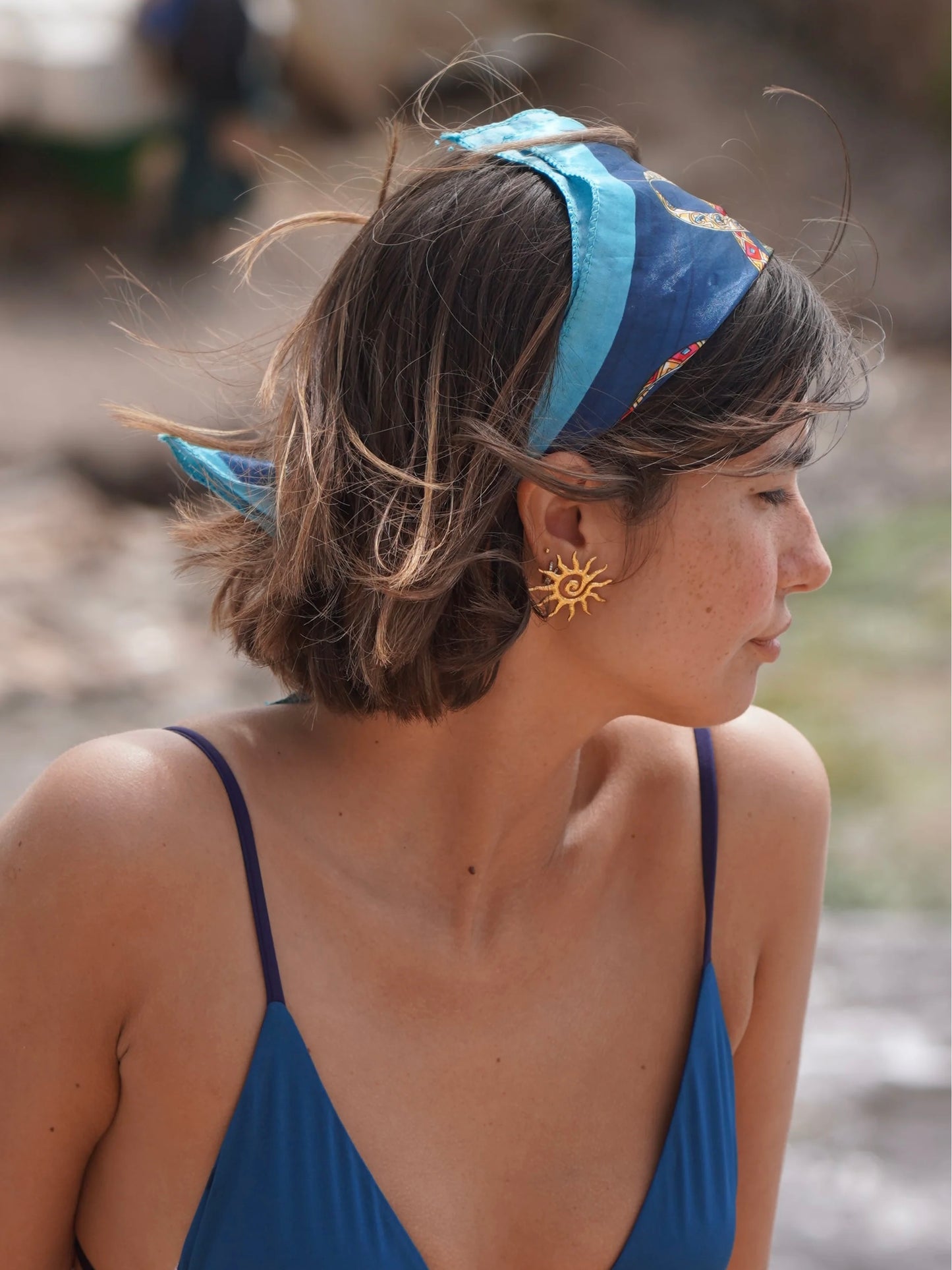 Mediterrane Ohrringe MAYA