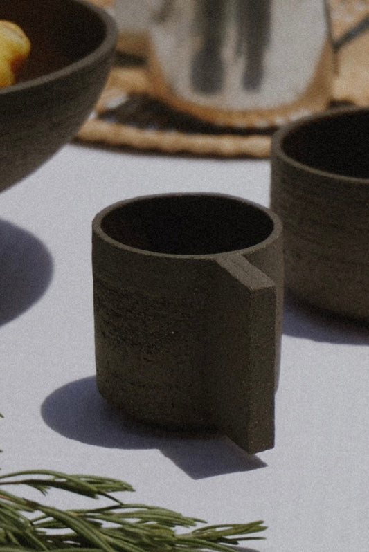 Handgefertigte Keramiktasse LAVA Espresso