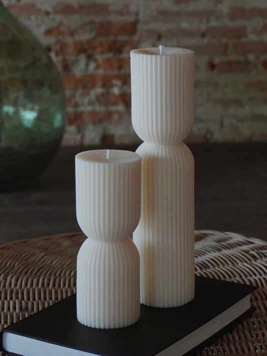 Skulpturkerze CLESSIDRA