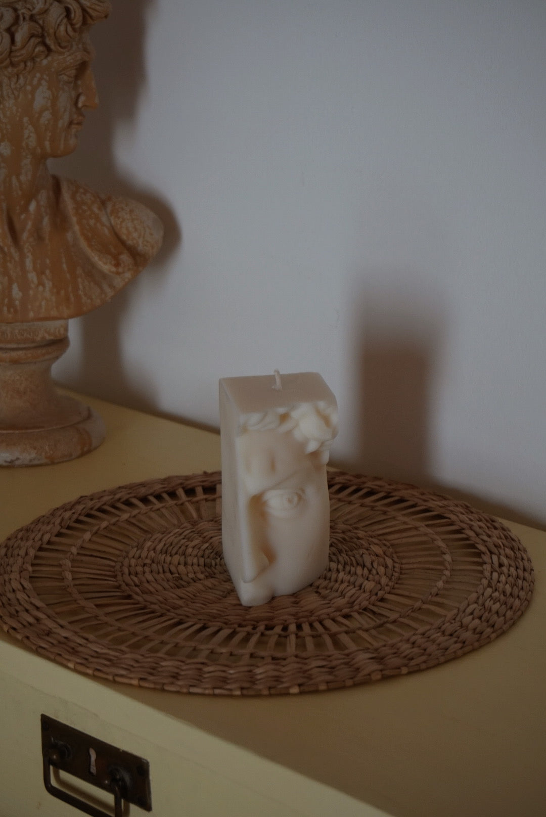 Skulpturkerze ANGELO