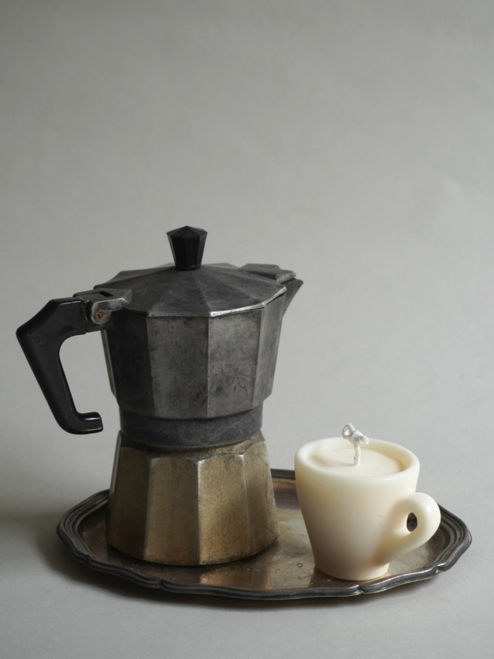 Skulpturkerze ESPRESSO
