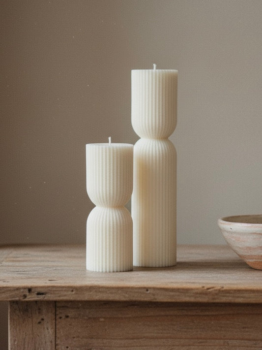 Skulpturkerze CLESSIDRA